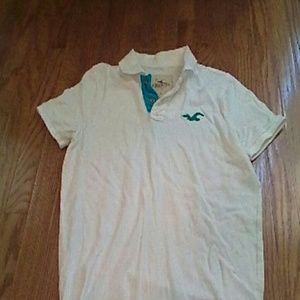 White polo shirt size large